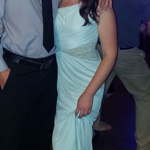 David's Bridal dress.